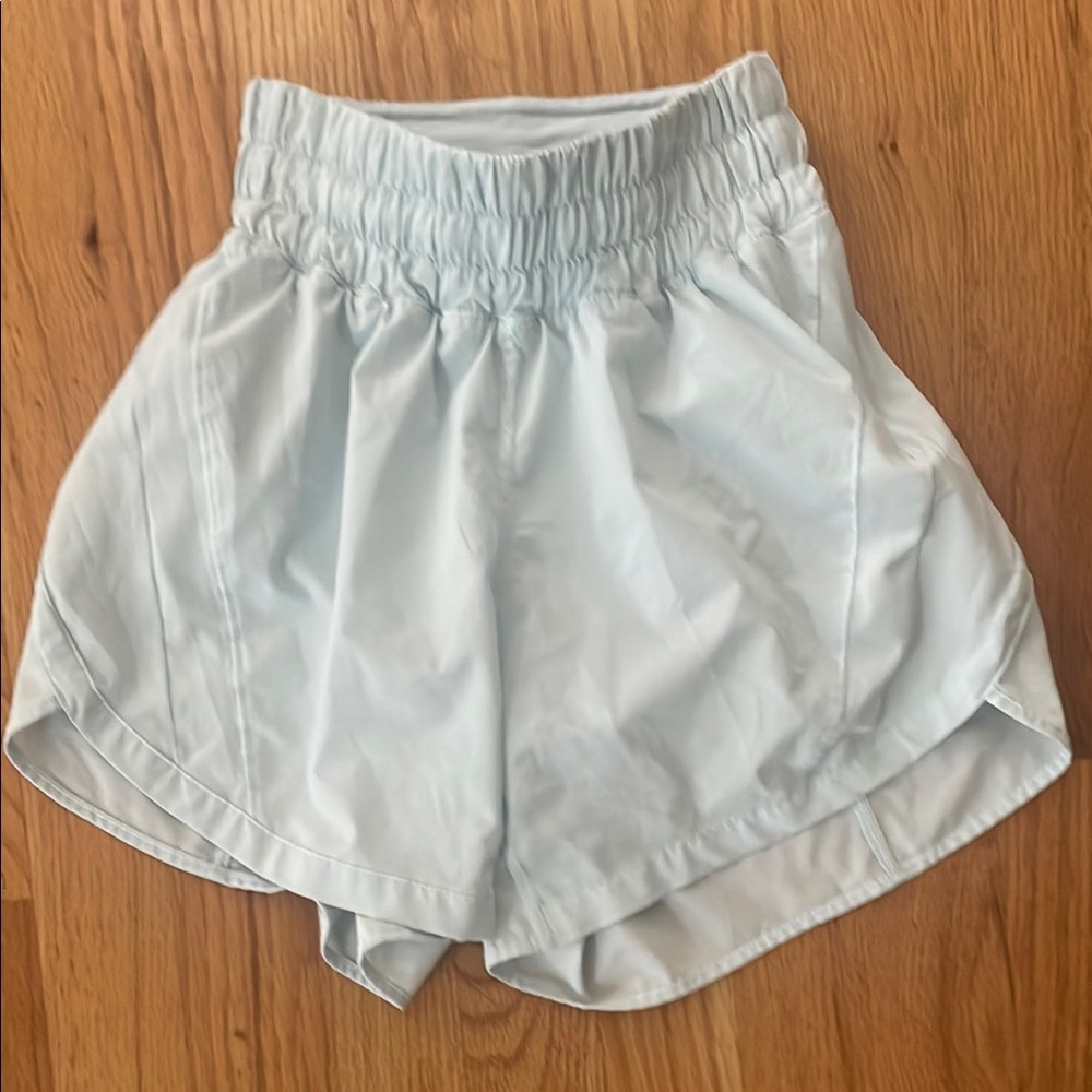 Lululemon Women's Light Blue Shorts